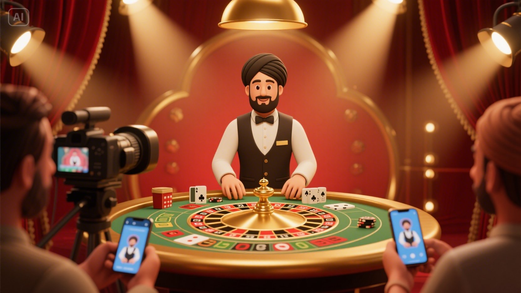 Casino  desktop and mobile interfaces