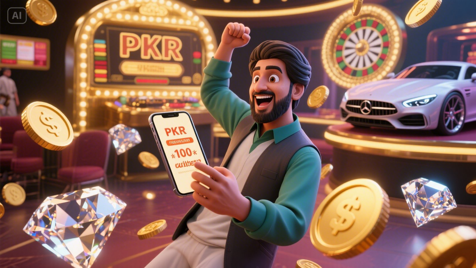 Deposit today and claim a 200% first deposit bonus instantly! Pakistani players can recharge using JazzCash or Easypaisa, play exciting casino games, and withdraw their PKR winnings securely with no hidden fees or delays.